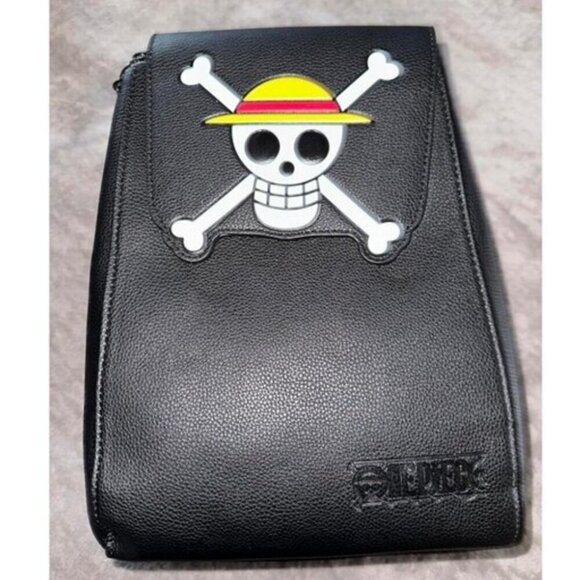 ?Women Teens Black One Piece Mini PU Leather Adjustable Strap Kawaii Travel Bag main image 4